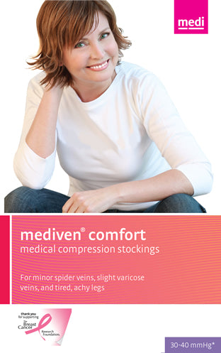 Mediven 48104 Compression Stockings Comfort Calf Closed Toe Natural 30-40  Size IV